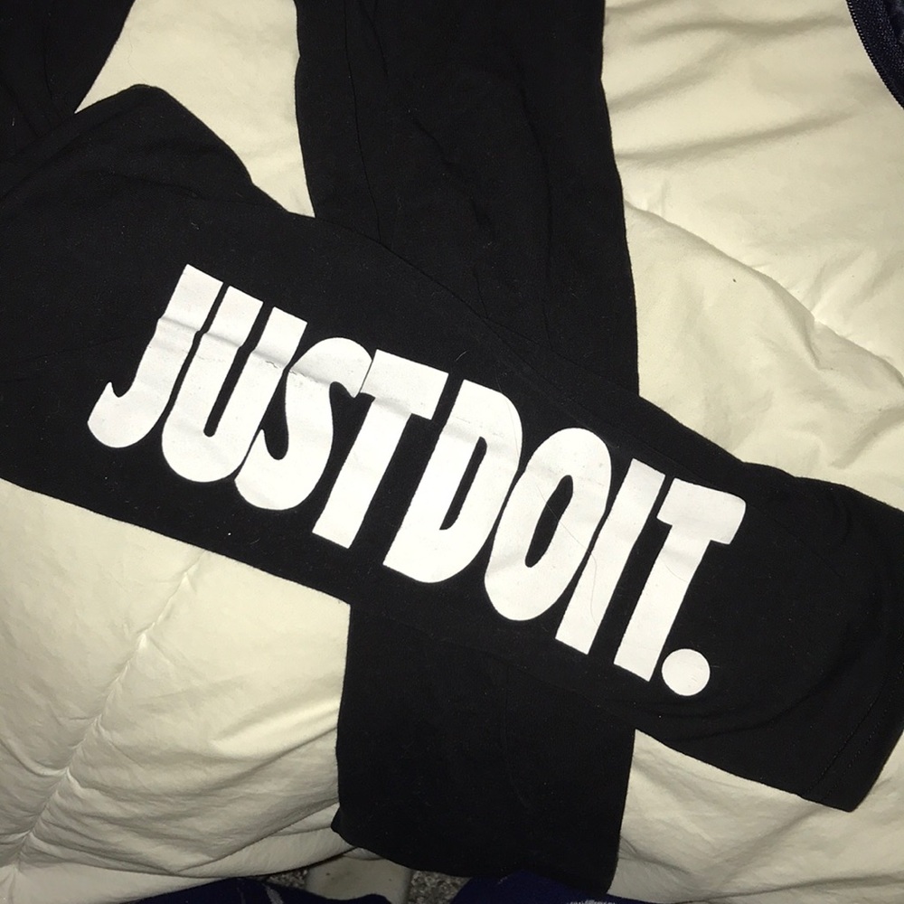 Nike JUST DO IT black Leggings